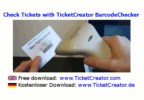 Click to view BarcodeChecker - Eintrittskarten prГјfen 3.0 screenshot